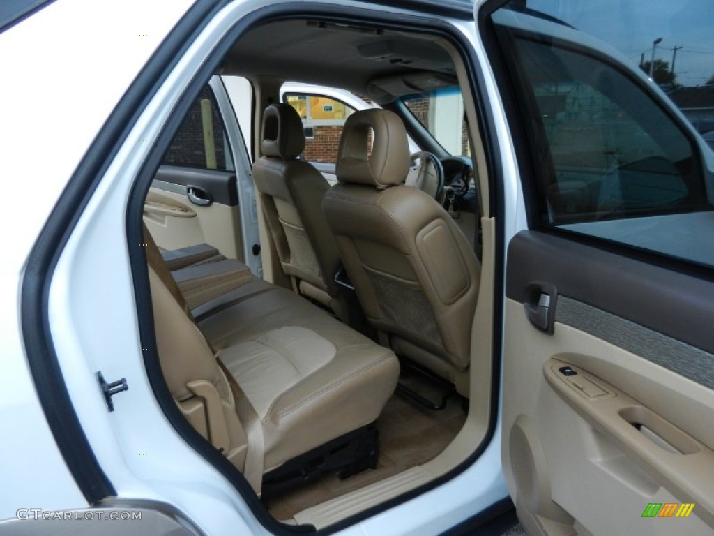 2002 Rendezvous CXL AWD - Bright White / Medium Oak photo #10