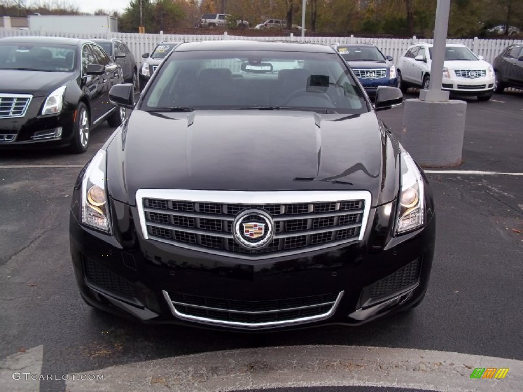 Black Raven 2013 Cadillac ATS 3.6L Luxury AWD Exterior Photo #73017817