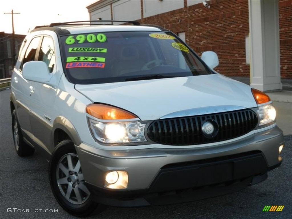 2002 Rendezvous CXL AWD - Bright White / Medium Oak photo #31