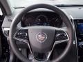 Jet Black/Jet Black Accents 2013 Cadillac ATS 3.6L Luxury AWD Steering Wheel