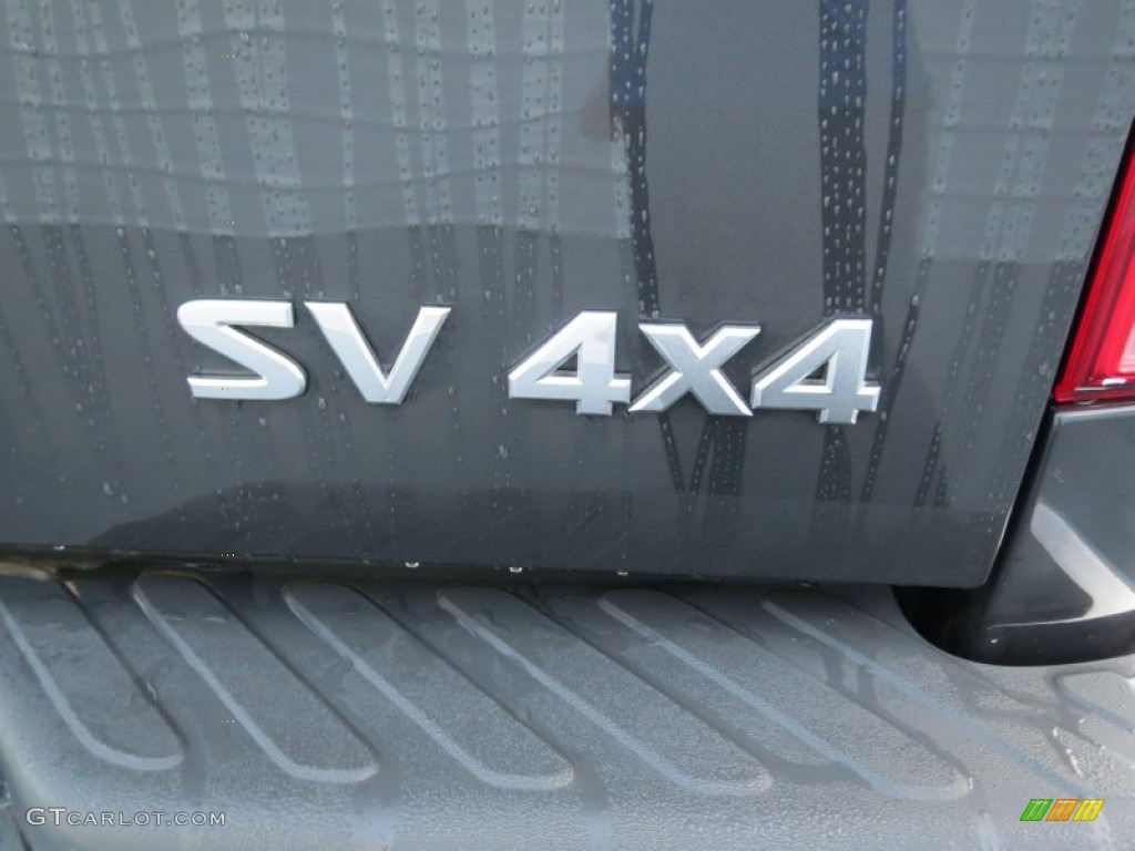 2011 Nissan Frontier SV Crew Cab 4x4 Marks and Logos Photo #73018227