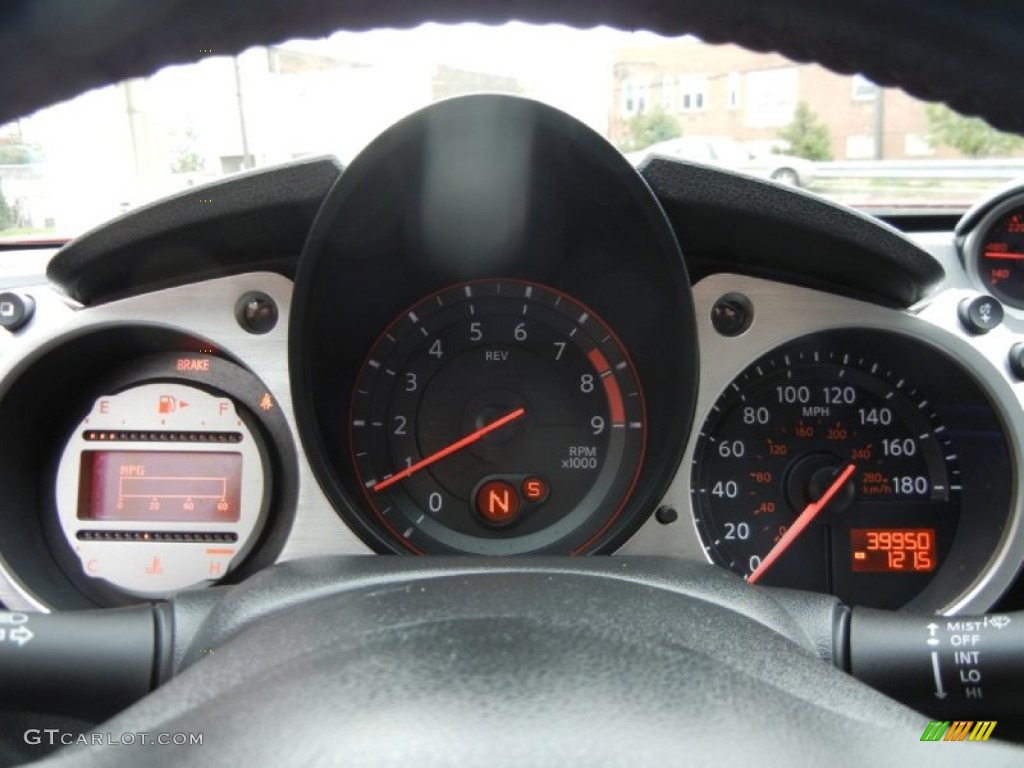 2009 Nissan 370Z Sport Touring Coupe Gauges Photo #73018258
