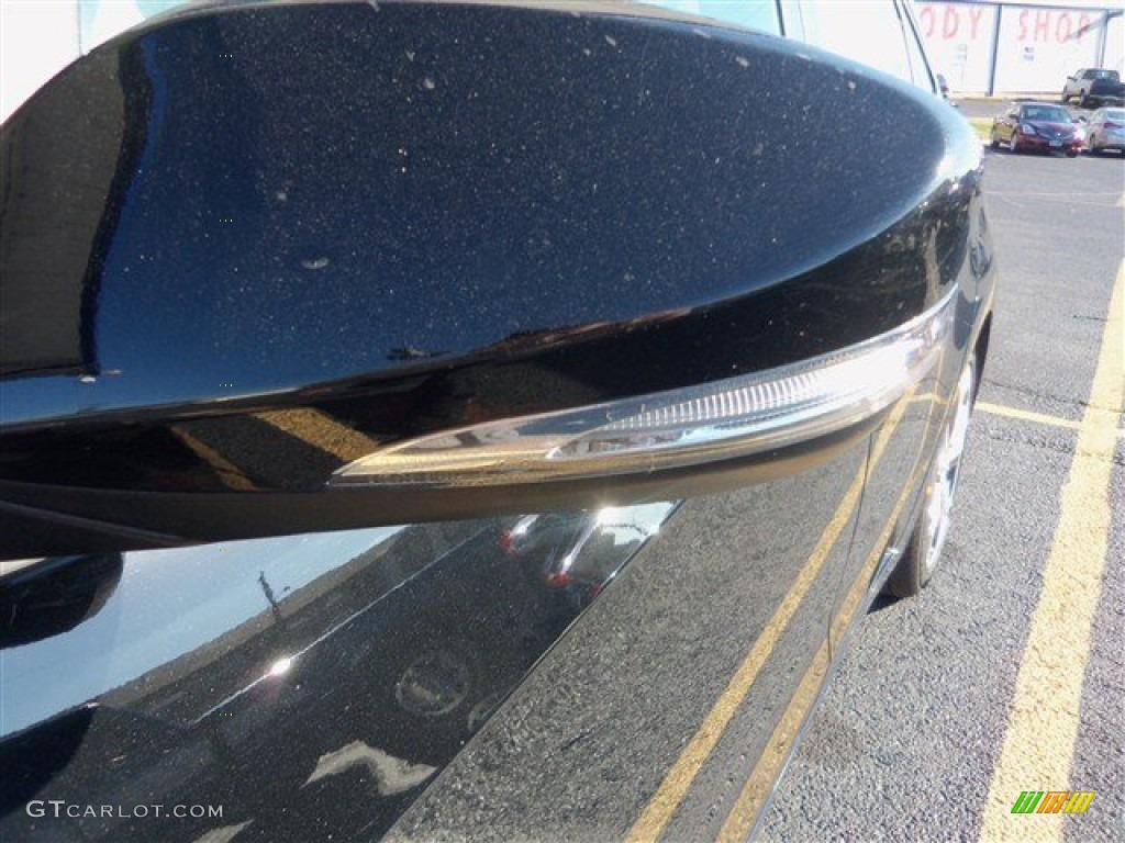 2013 Elantra GT - Black Noir Pearl / Beige photo #4