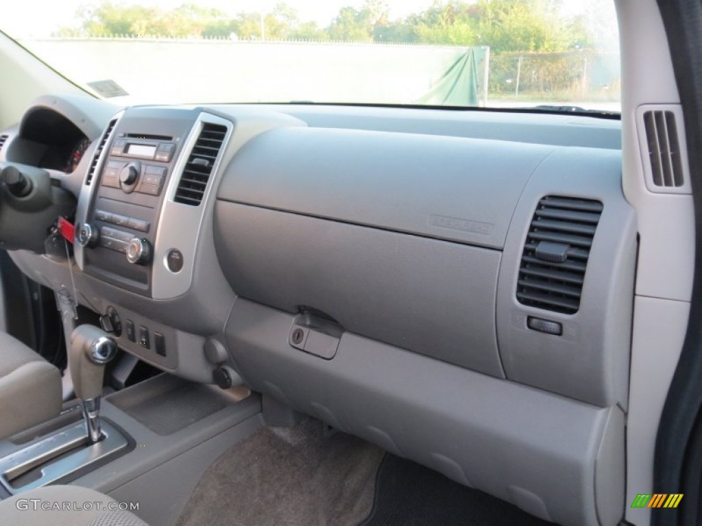 2011 Nissan Frontier SV Crew Cab 4x4 Steel Dashboard Photo #73018360