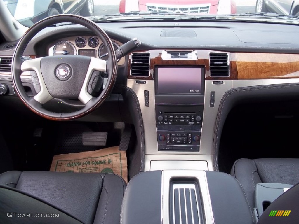 2013 Cadillac Escalade Platinum AWD Ebony Dashboard Photo #73018444