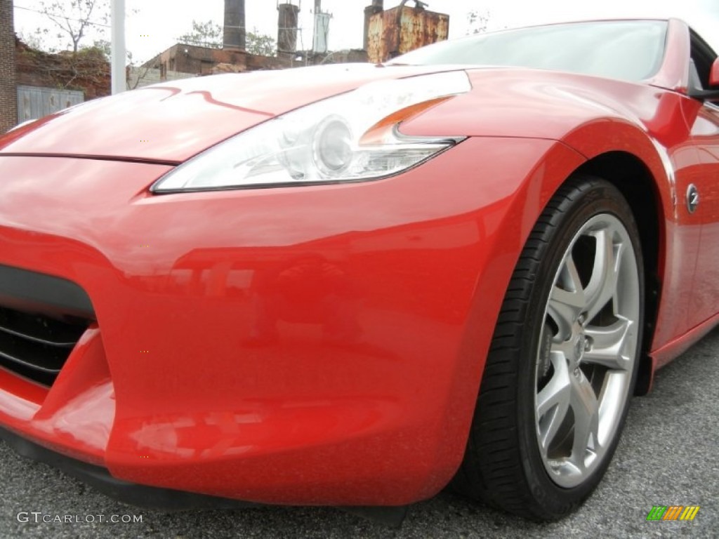 2009 370Z Sport Touring Coupe - Solid Red / Gray Leather photo #22