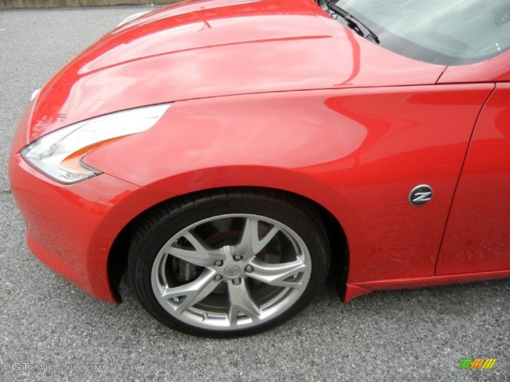 2009 370Z Sport Touring Coupe - Solid Red / Gray Leather photo #23