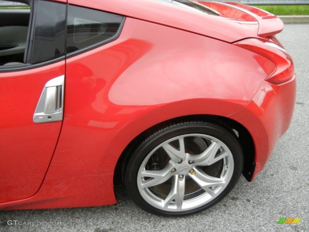 2009 370Z Sport Touring Coupe - Solid Red / Gray Leather photo #25