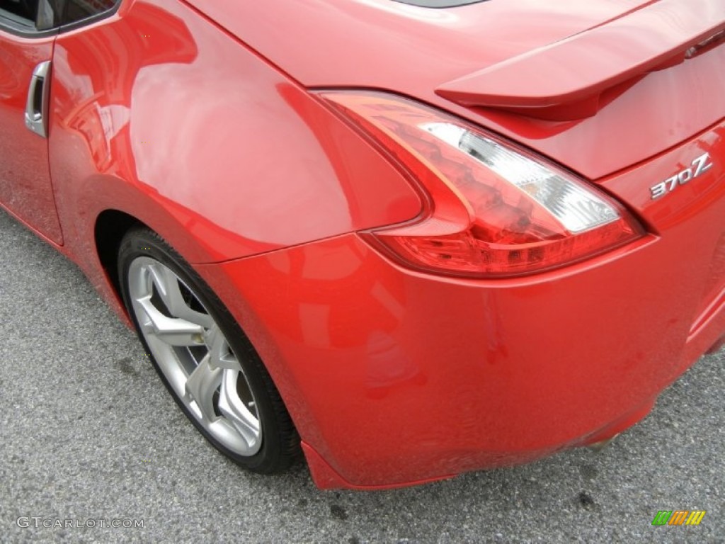 2009 370Z Sport Touring Coupe - Solid Red / Gray Leather photo #27