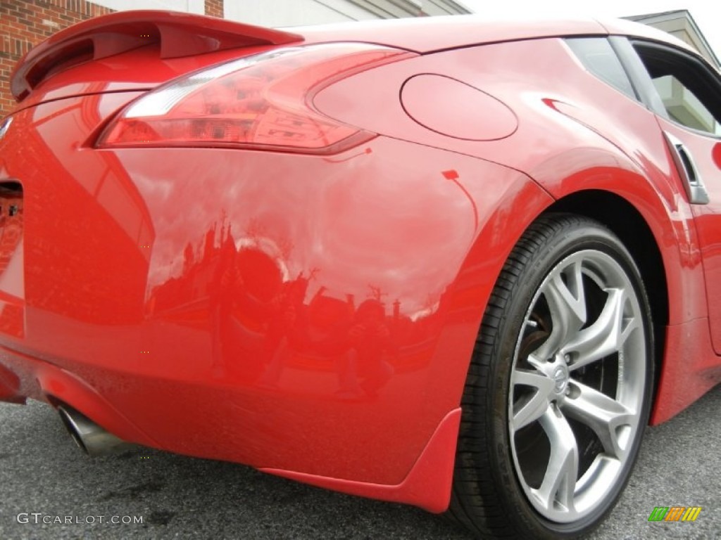 2009 370Z Sport Touring Coupe - Solid Red / Gray Leather photo #33