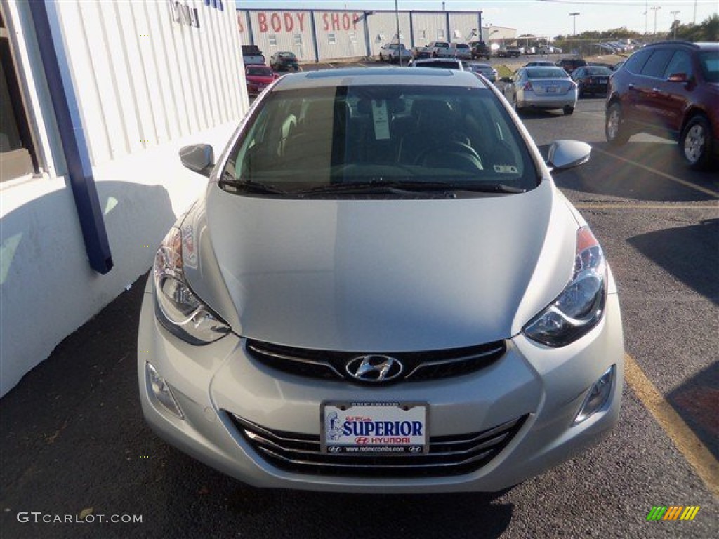 2013 Elantra Limited - Silver / Gray photo #2