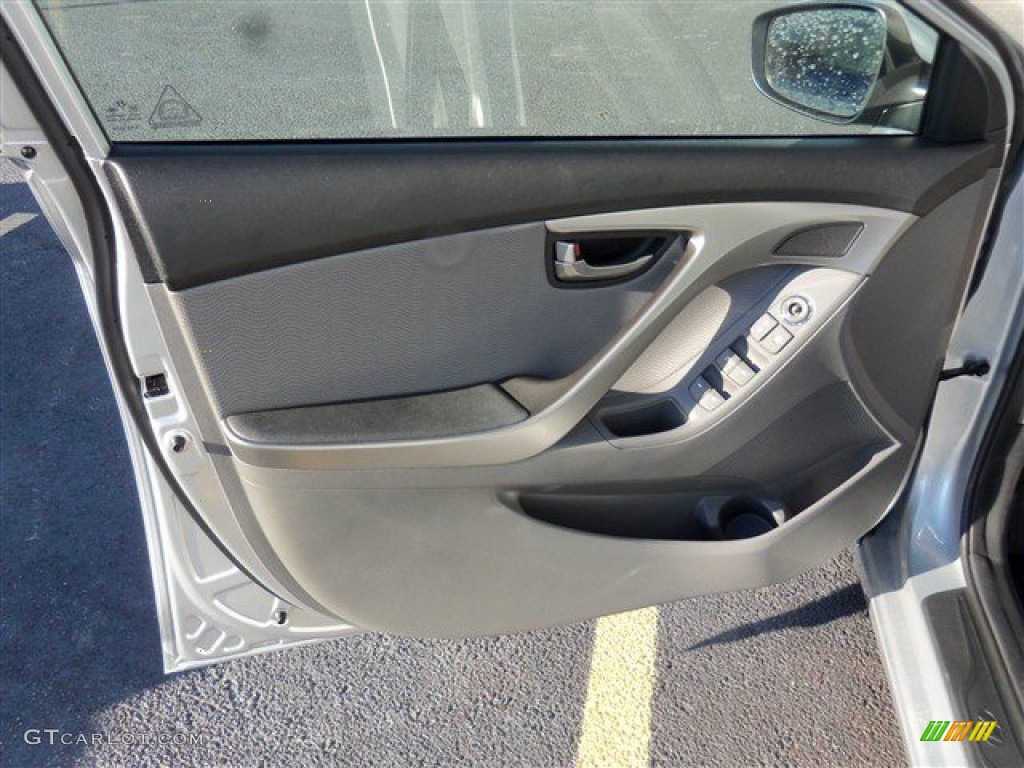 2013 Elantra Limited - Silver / Gray photo #9