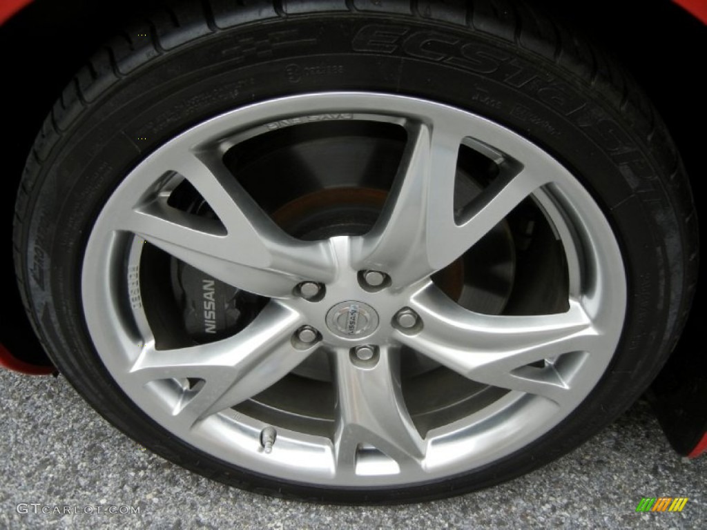 2009 Nissan 370Z Sport Touring Coupe Wheel Photo #73019152