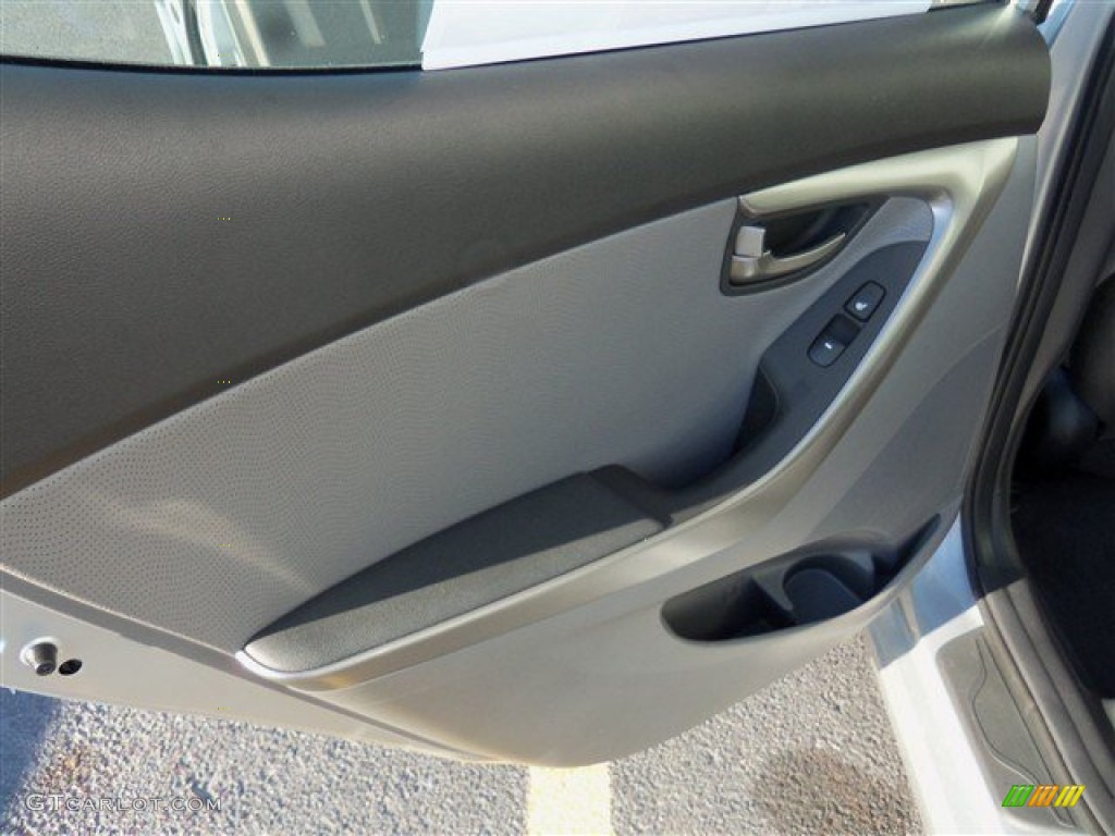2013 Elantra Limited - Silver / Gray photo #12