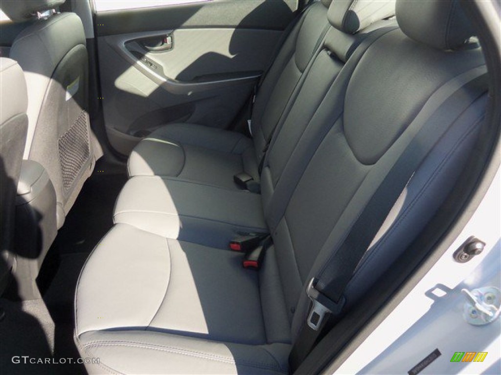 2013 Elantra Limited - Silver / Gray photo #13