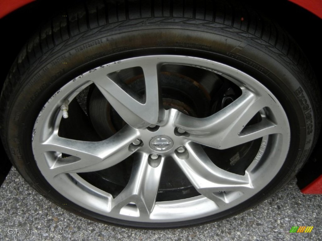 2009 Nissan 370Z Sport Touring Coupe Wheel Photo #73019199