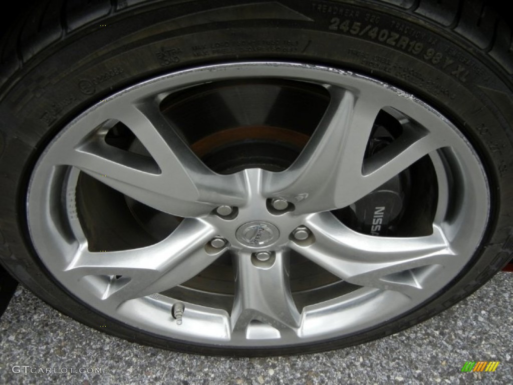 2009 Nissan 370Z Sport Touring Coupe Wheel Photo #73019220