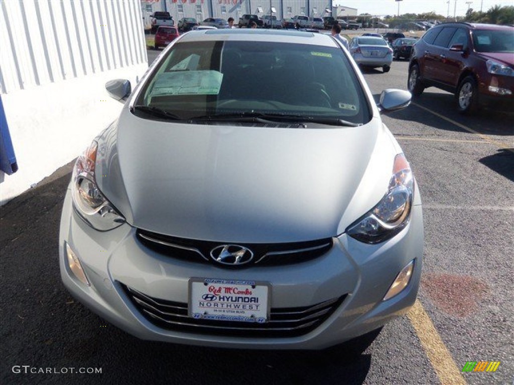 2013 Elantra Limited - Silver / Gray photo #2