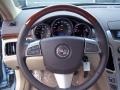 Cashmere/Cocoa 2013 Cadillac CTS 4 3.0 AWD Sedan Steering Wheel