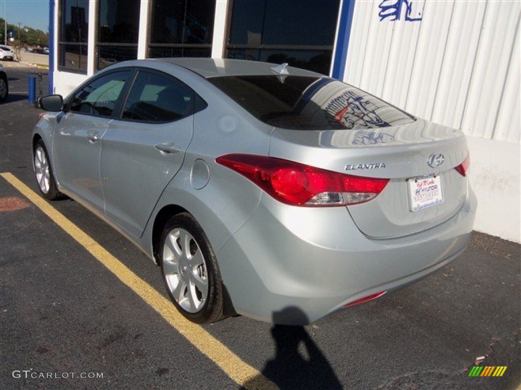2013 Elantra Limited - Silver / Gray photo #6