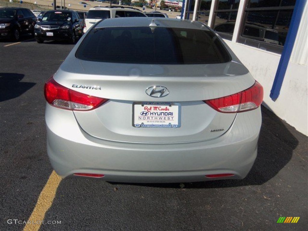 2013 Elantra Limited - Silver / Gray photo #7
