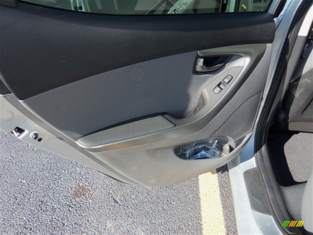 2013 Elantra Limited - Silver / Gray photo #11