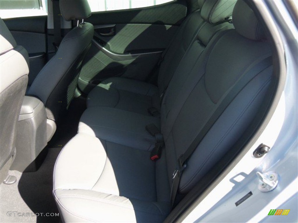 2013 Elantra Limited - Silver / Gray photo #12