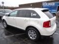 2013 White Platinum Tri-Coat Ford Edge SEL AWD  photo #4