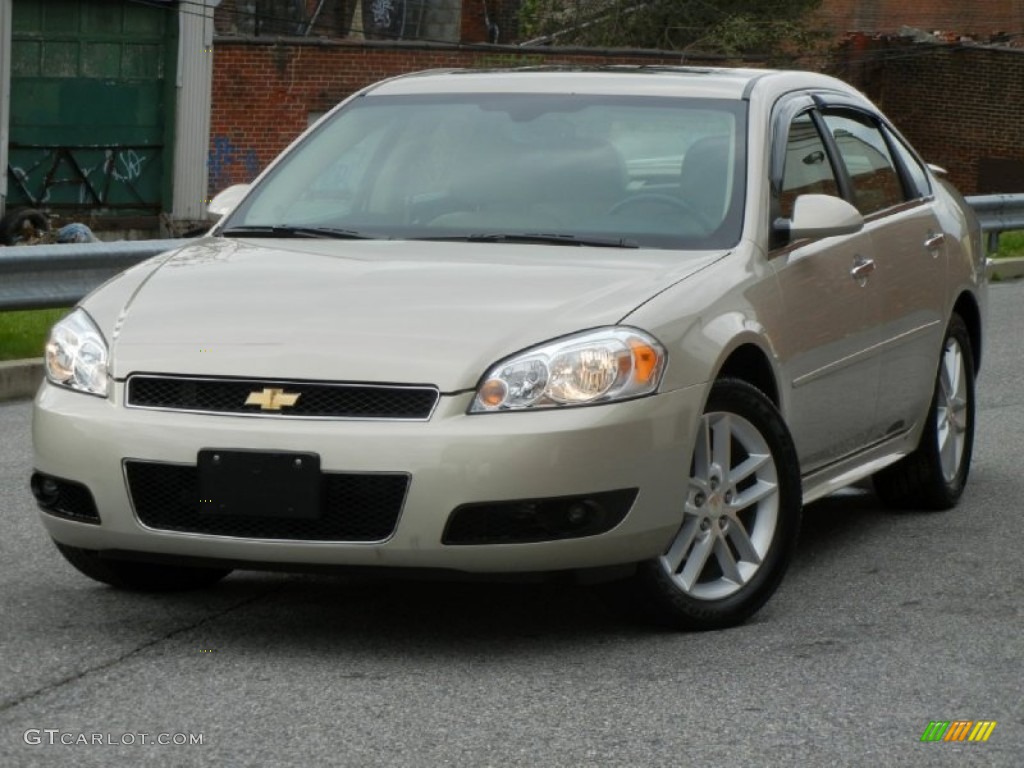 2012 Impala LTZ - Gold Mist Metallic / Neutral photo #2
