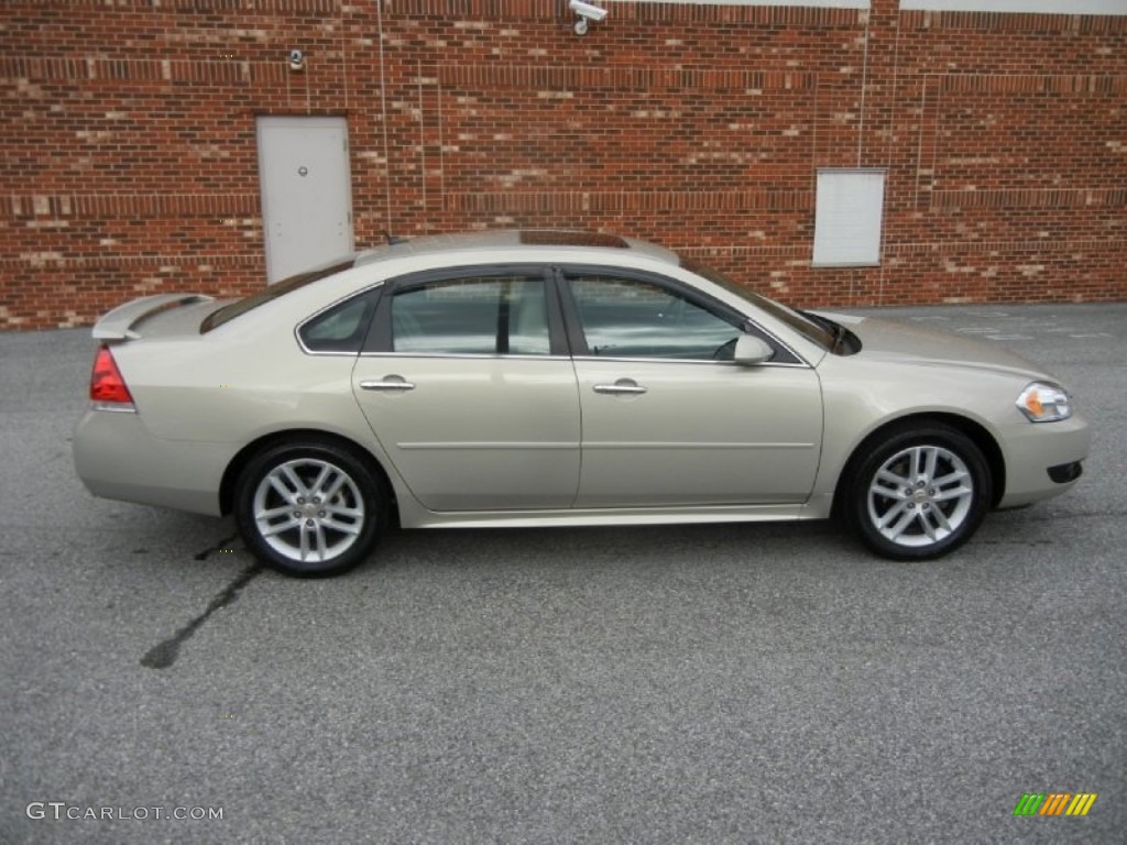 2012 Impala LTZ - Gold Mist Metallic / Neutral photo #13