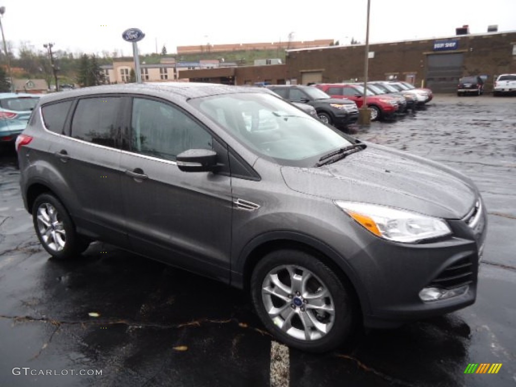 2013 Escape SEL 1.6L EcoBoost 4WD - Sterling Gray Metallic / Charcoal Black photo #1