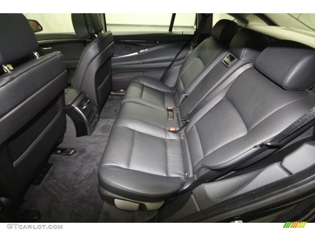 Black Interior 2013 BMW 5 Series 535i Gran Turismo Photo #73020480