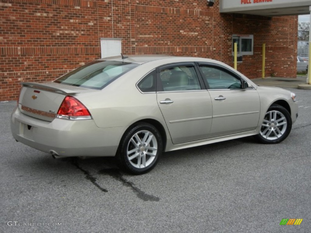2012 Impala LTZ - Gold Mist Metallic / Neutral photo #40