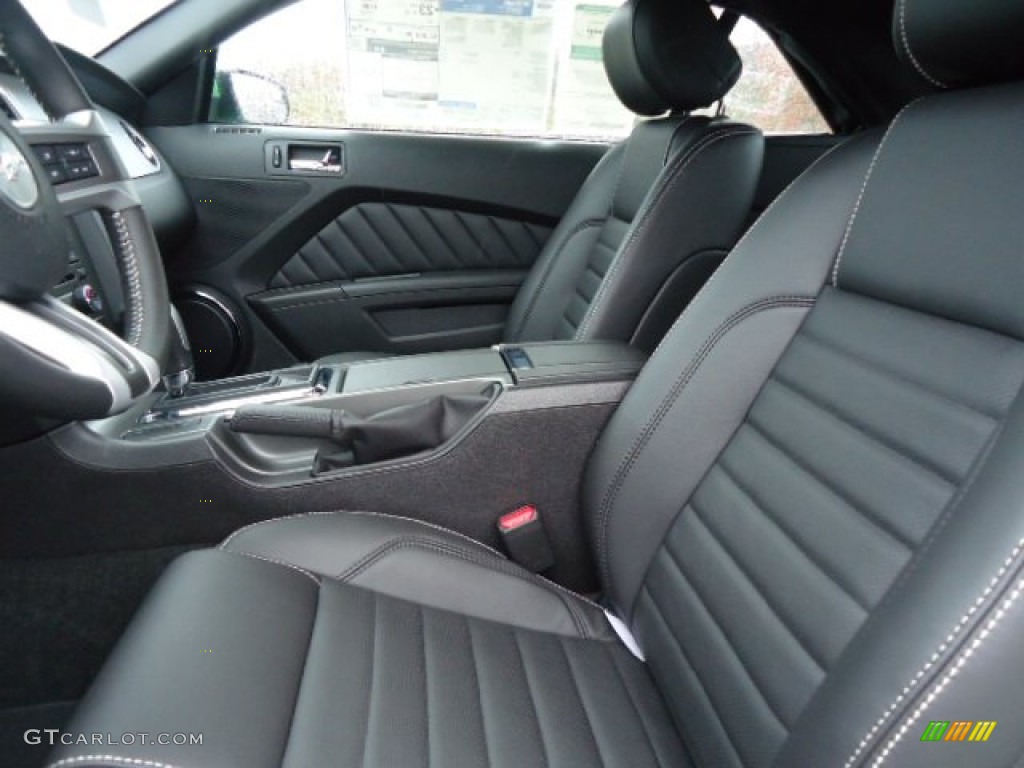 2013 Ford Mustang V6 Mustang Club of America Edition Convertible Front Seat Photo #73021887