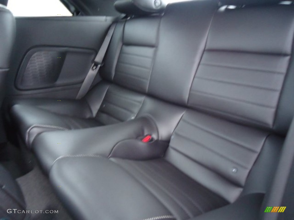 2013 Ford Mustang V6 Mustang Club of America Edition Convertible Rear Seat Photo #73021906