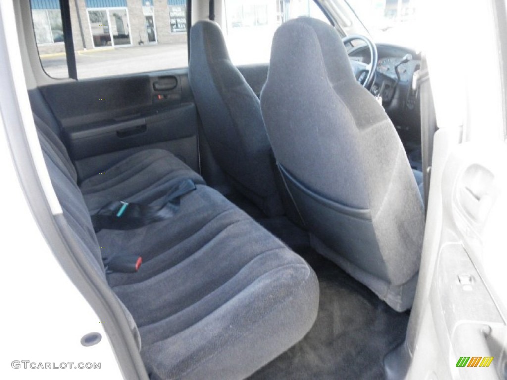 2003 Dakota SLT Quad Cab 4x4 - Bright White / Dark Slate Gray photo #19