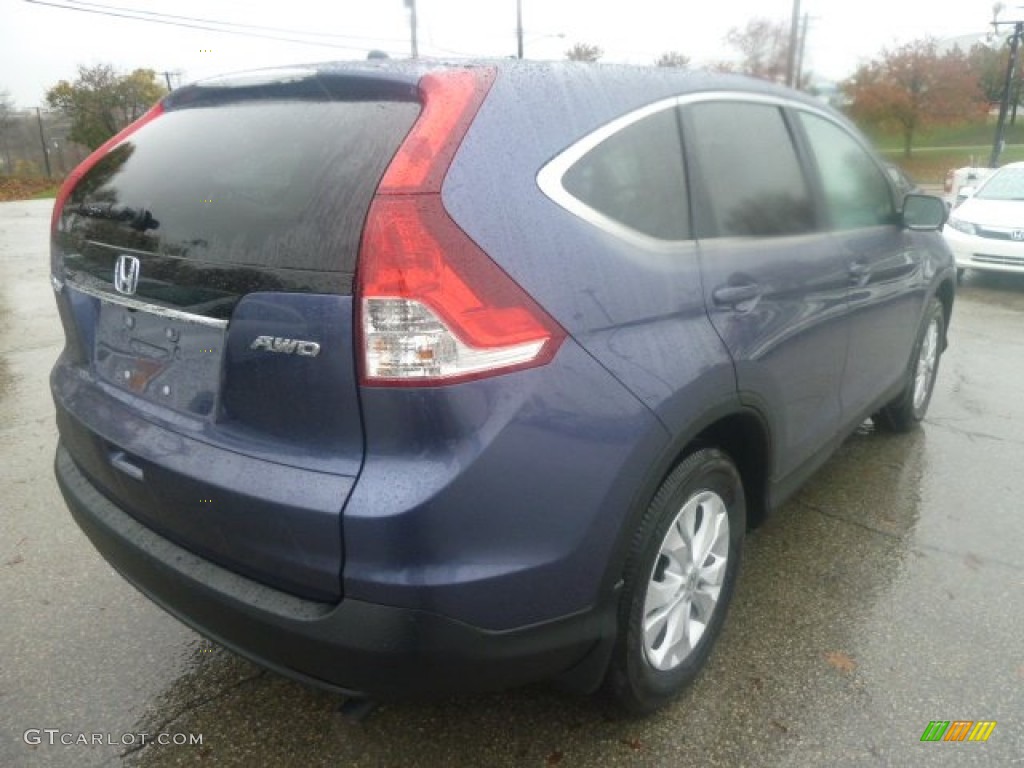 2013 CR-V EX AWD - Twilight Blue Metallic / Gray photo #4