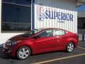 2013 Red Allure Hyundai Elantra GLS  photo #4