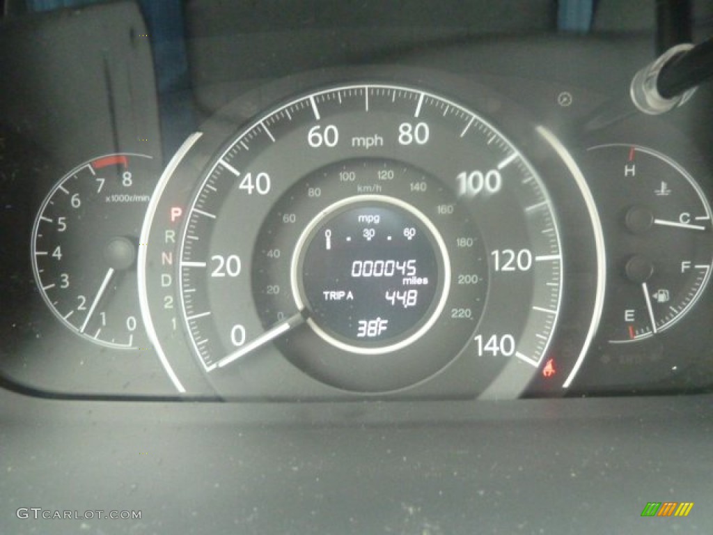 2013 CR-V EX AWD - Twilight Blue Metallic / Gray photo #19