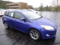 Performance Blue 2013 Ford Focus SE Sedan Exterior