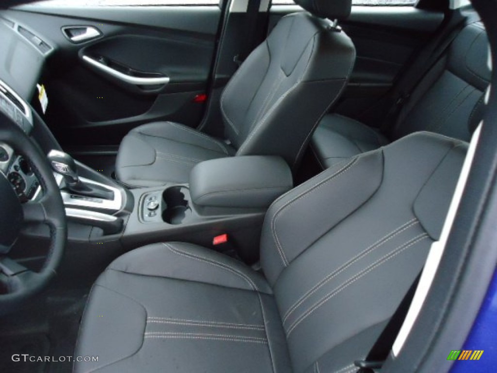 Charcoal Black Interior 2013 Ford Focus SE Sedan Photo #73022914