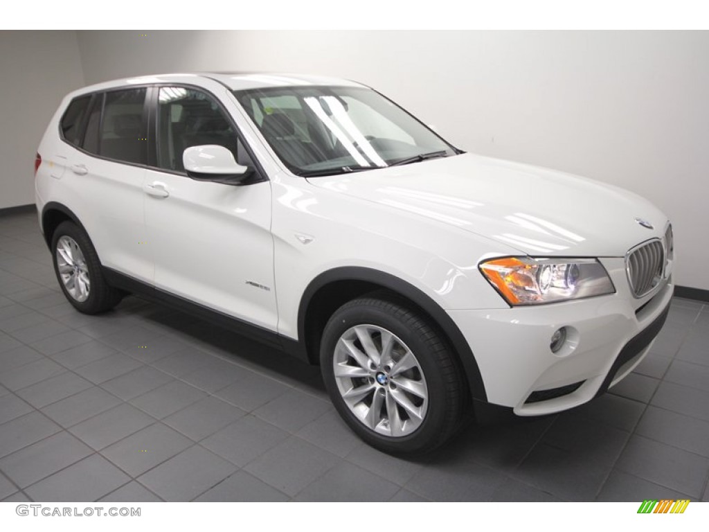 Alpine White 2013 BMW X3 xDrive 28i Exterior Photo #73022924