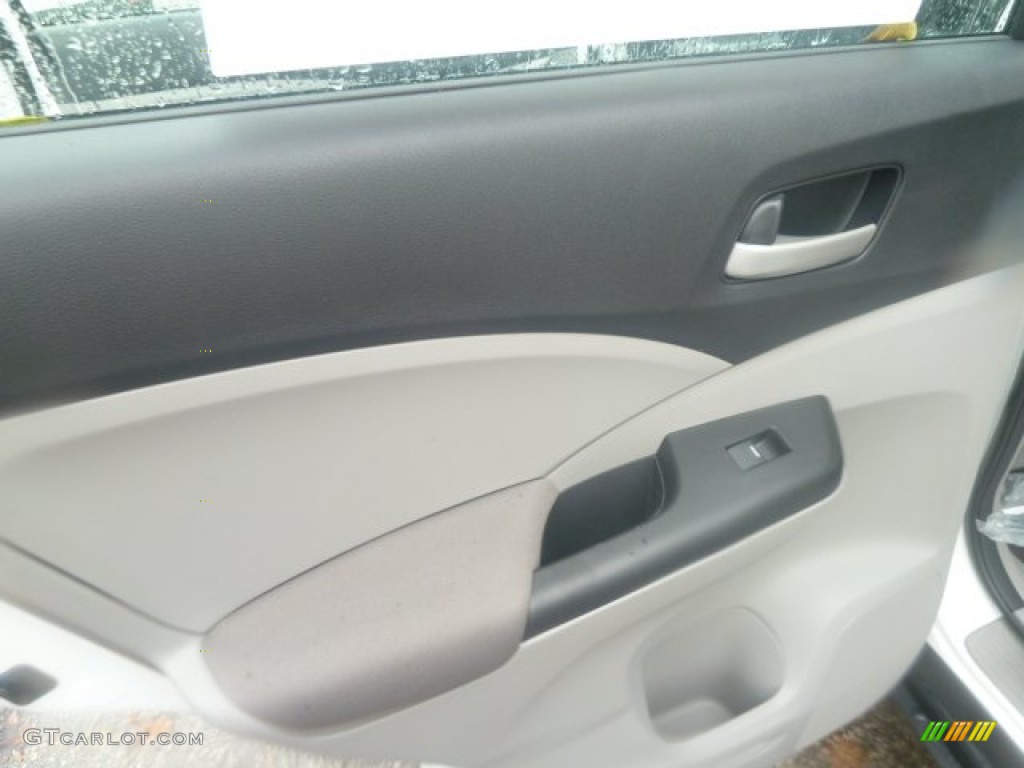 2013 CR-V LX AWD - White Diamond Pearl / Gray photo #12