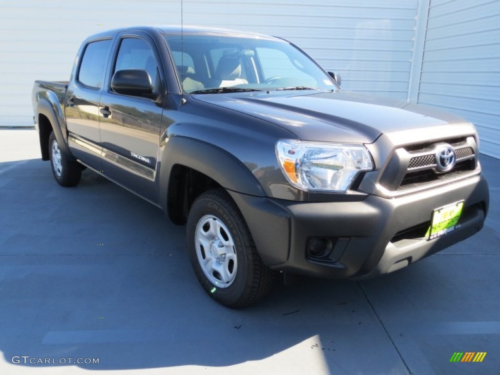 2013 Tacoma Double Cab - Magnetic Gray Metallic / Graphite photo #1