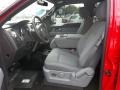Steel Gray Front Seat Photo for 2012 Ford F150 #73024168