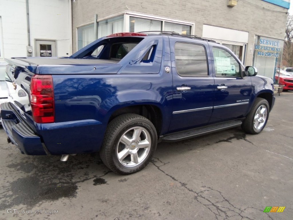 2013 Avalanche LTZ 4x4 Black Diamond Edition - Blue Topaz Metallic / Ebony photo #2