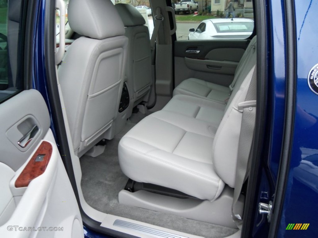 Ebony Interior 2013 Chevrolet Avalanche LTZ 4x4 Black Diamond Edition Photo #73024459