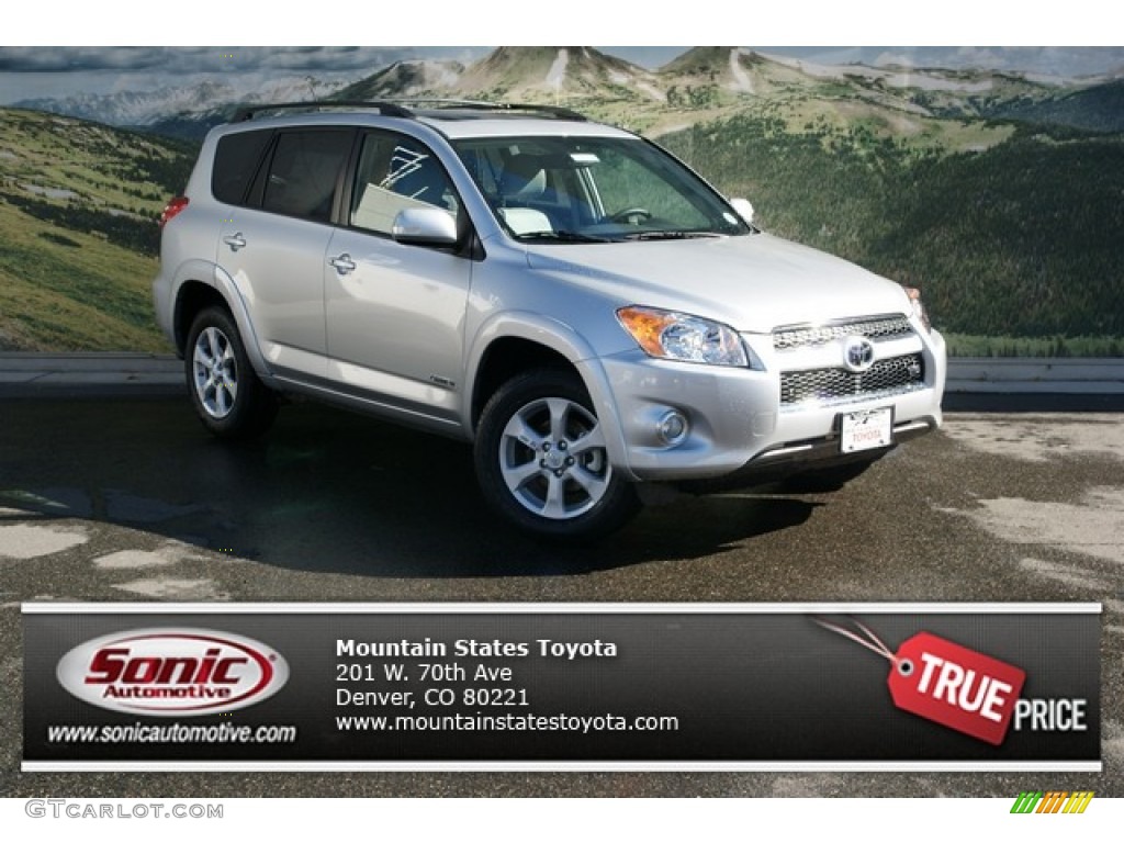 2012 RAV4 V6 Limited 4WD - Classic Silver Metallic / Ash photo #1