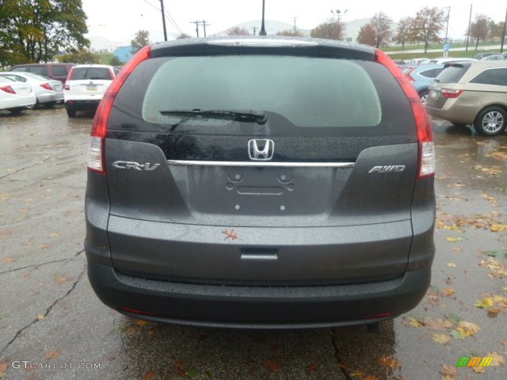 2013 CR-V LX AWD - Polished Metal Metallic / Gray photo #3