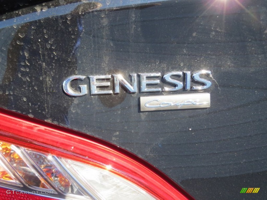 2013 Genesis Coupe 3.8 Track - Becketts Black / Black Leather photo #13